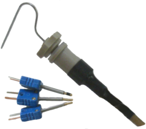 Sanitary RTD to measure temperature distribution in a food product tray